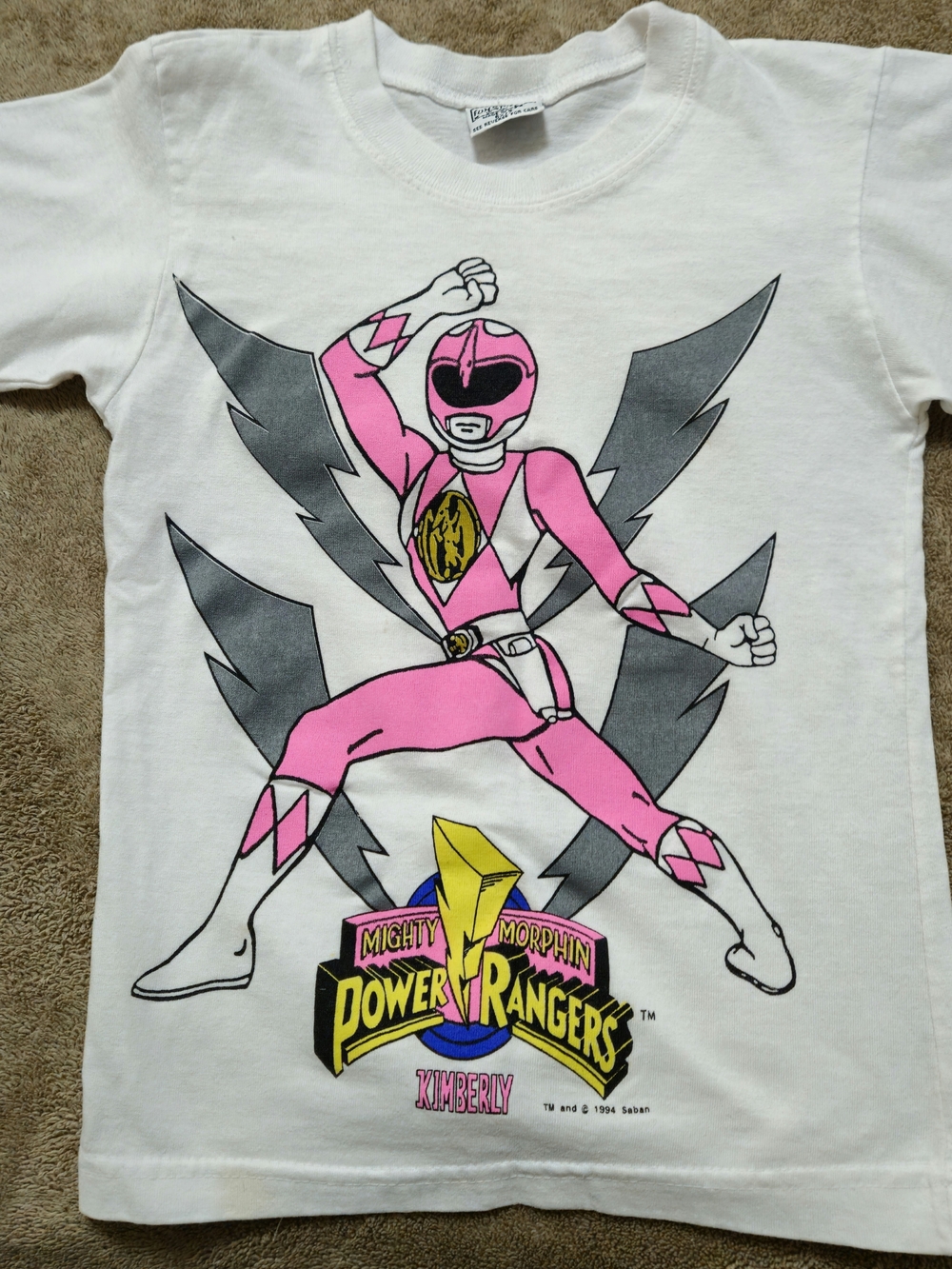 Mighty Morphin Pink Power Ranger Graphic Tee